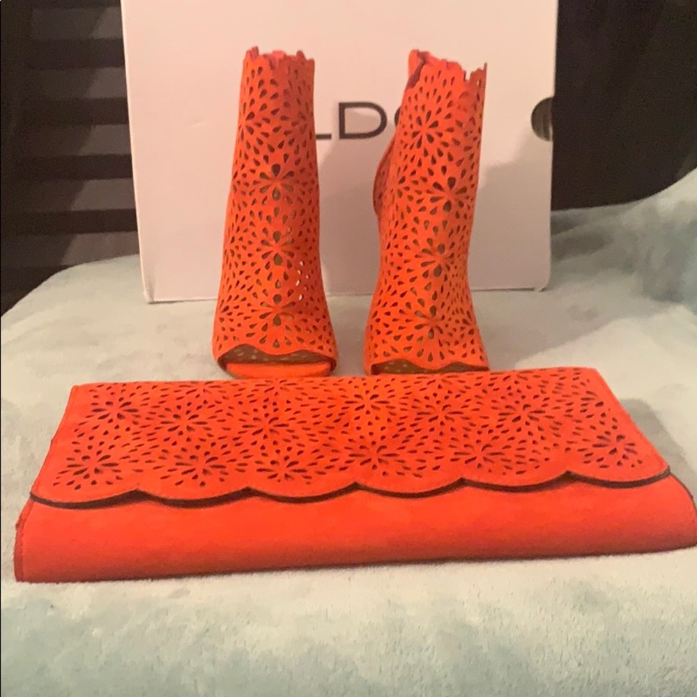 ALDO Shoes & matching  bag (Bought separately)